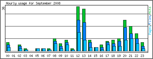 Hourly usage